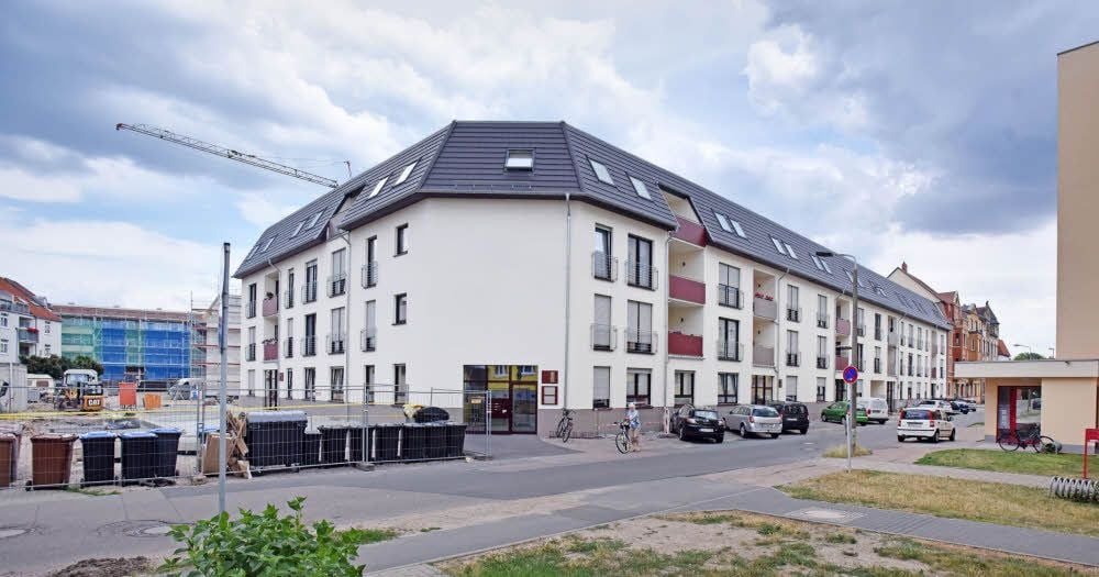 Der erste Abschnitt des Töpfer Karree ist schon bezogen.