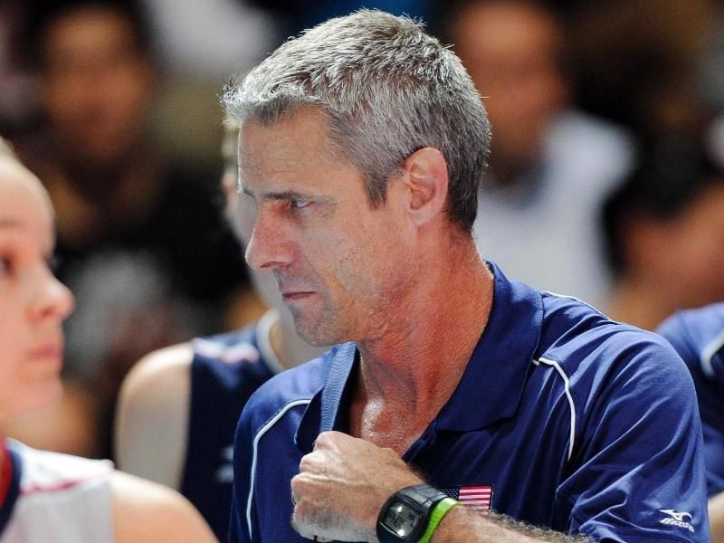 Trainer Charles Kiraly ist in den USA eine Volleyball-Ikone. Foto: Daniel Dal Zennaro