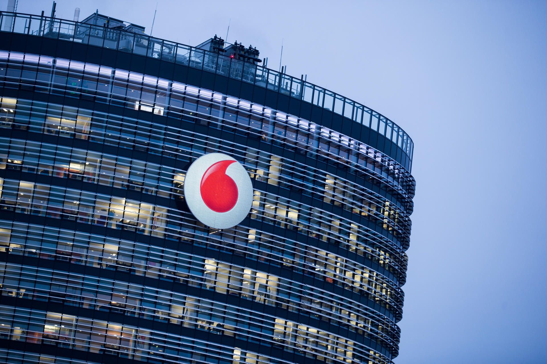 Die Konzernzentrale von Vodafone Deutschland in Düsseldorf