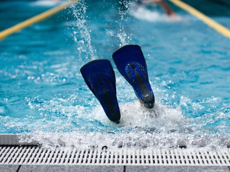 Kraft, Ausdauer, Koordination: Ein Schwimm-Training ist anspruchsvoll, ermöglicht aber schnelle Fortschritte. Foto: Inga Kjer