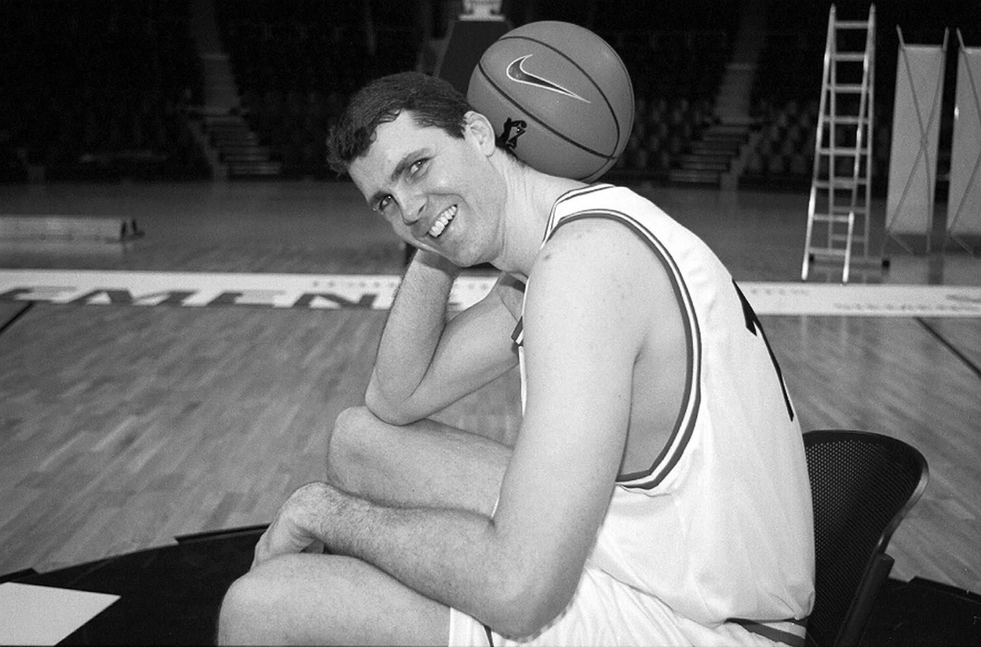 Basketball-Nationalspieler Sascha Hupmann, hier 2001, starb im Altern von 49 Jahren.