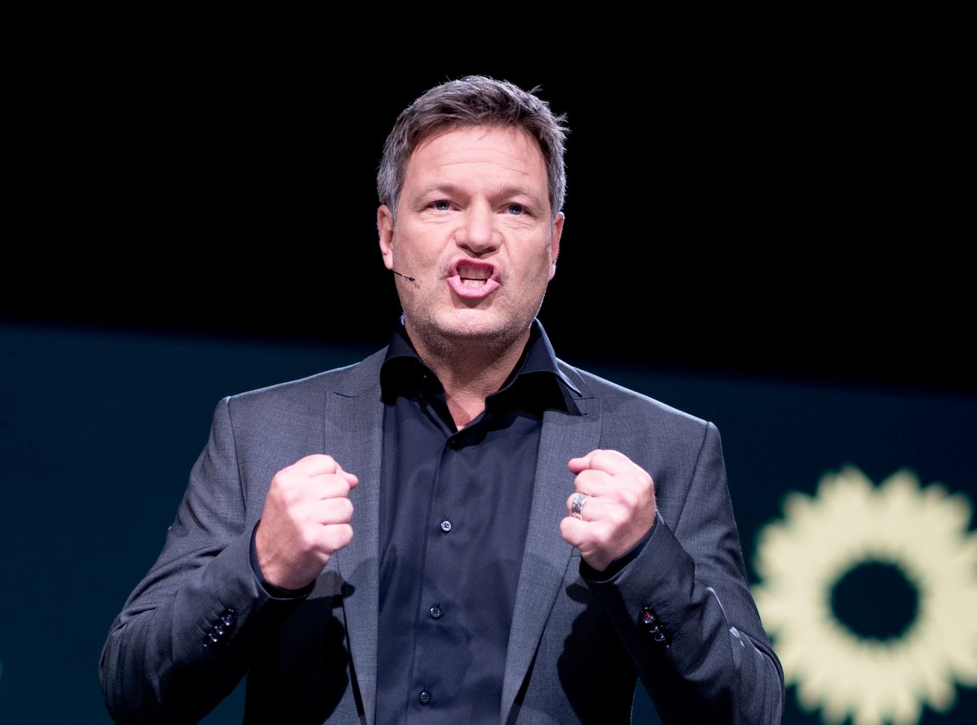 Robert Habeck ist Bundesvorsitzender von Bündnis 90/Die Grünen