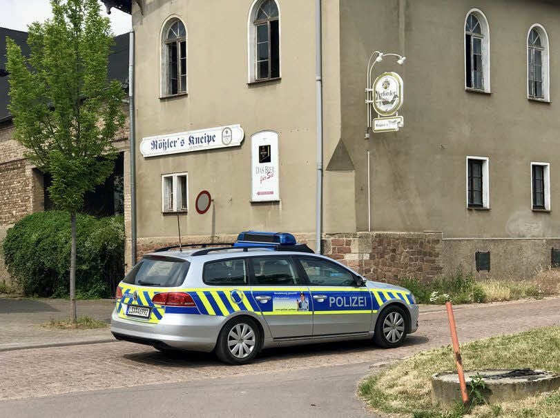 Die Polizei verstärkt ihren Streifen in Brachwitz.