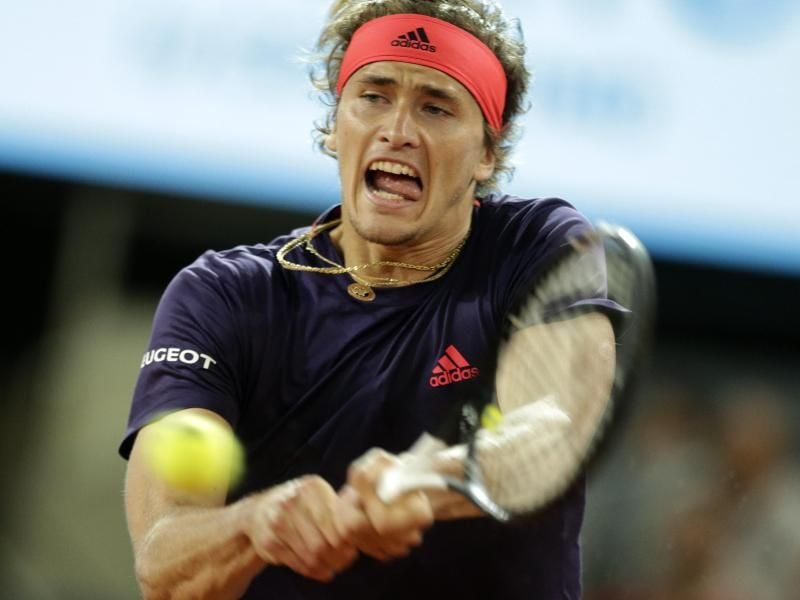 Steht in Madrid in der Runde der letzten Acht: Alexander Zverev. Foto: Andrea Comas/AP
