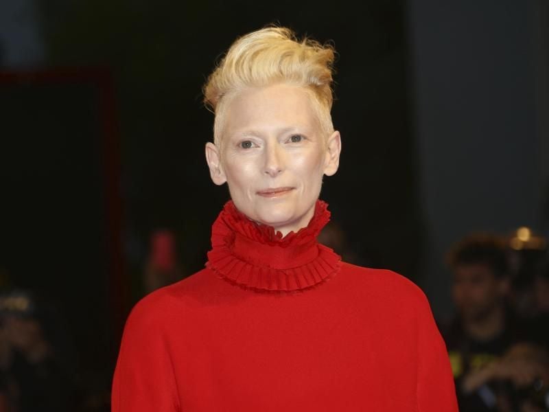 Die britische Schauspielerin Tilda Swinton. Foto: Joel C Ryan