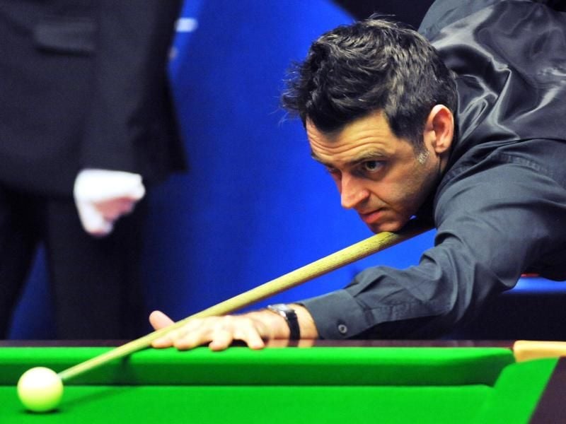 Ronnie O'Sullivan wird vom Snooker-Experten Rolf Kalb bescheinigt ein Genie am Tisch zu sein. Foto: Rui Vieira/PA Wire/dpa