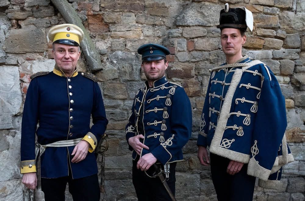 Jörg Stürtz, Danny Bubam und Christian Stadermann leben manchmal in einer anderen Zeit.