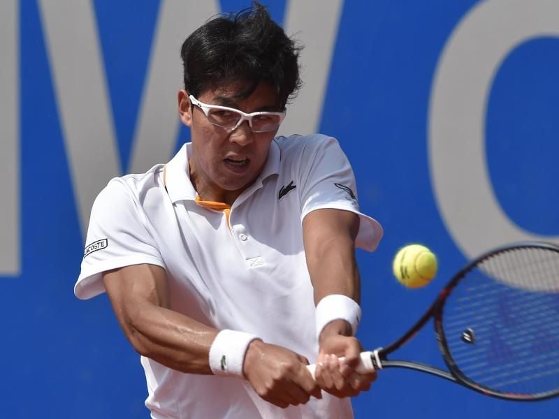 Der Südkoreaner Chung Hyeon muss auf die French Open verzichten. Foto: Angelika Warmuth