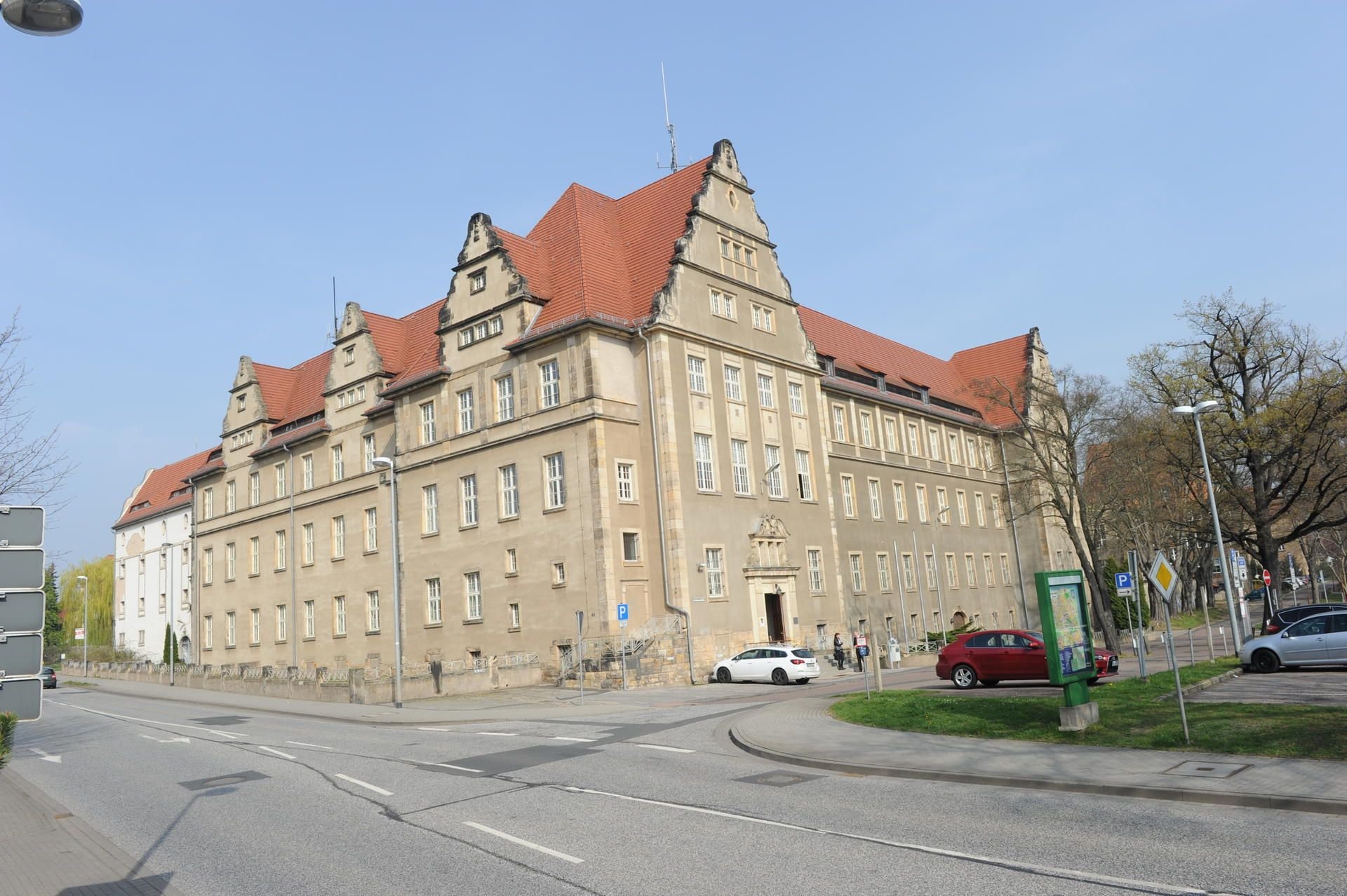 Das Amtsgericht in Eisleben
