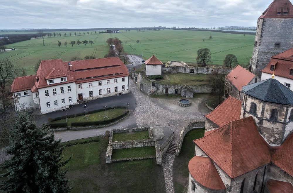Die Burg Querfurt wird im kommenden Jahr vom Landkreis saniert und zudem von Archäologen in Augenschein genommen.