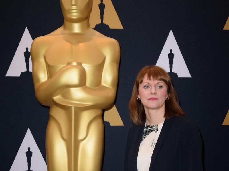 Maren Ade vor der Oscar-Verleihung in Hollywood. Foto: Mike Palma
