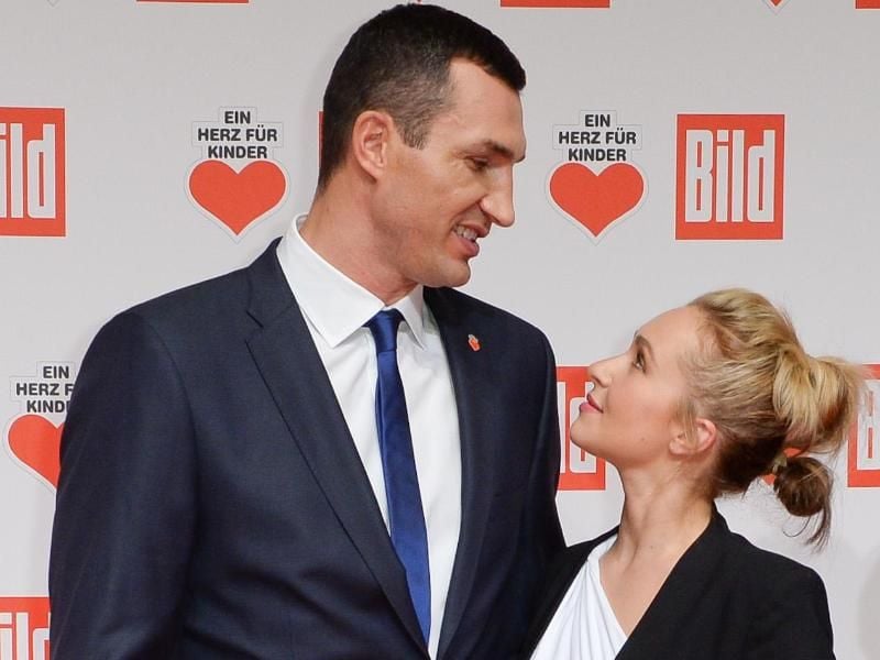 Bei Wladimir Klitschko und Hayden Panettiere, ist alles okay. Foto: Britta Pedersen