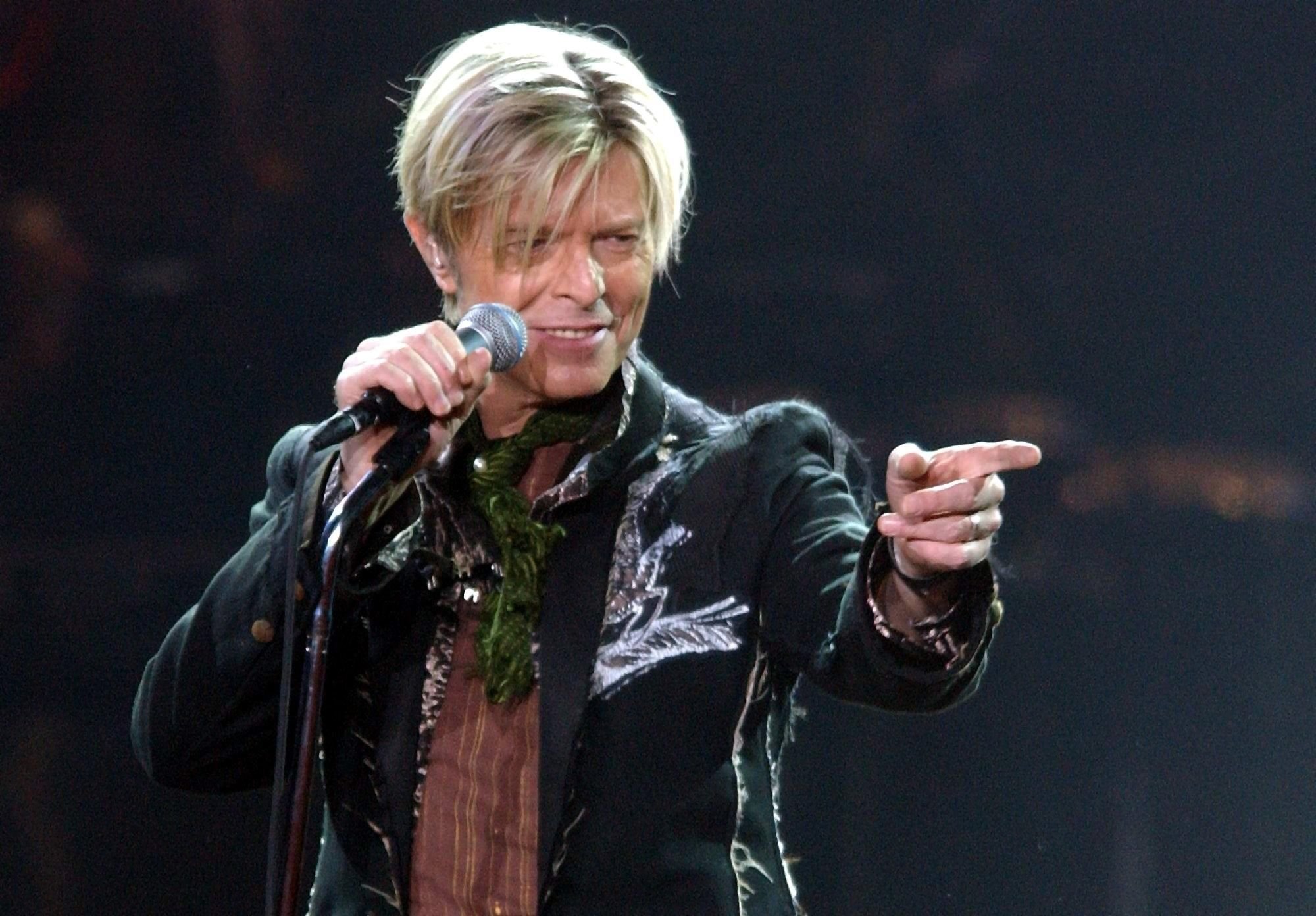 David Bowie (Archivbild, Hamburg, 2003).