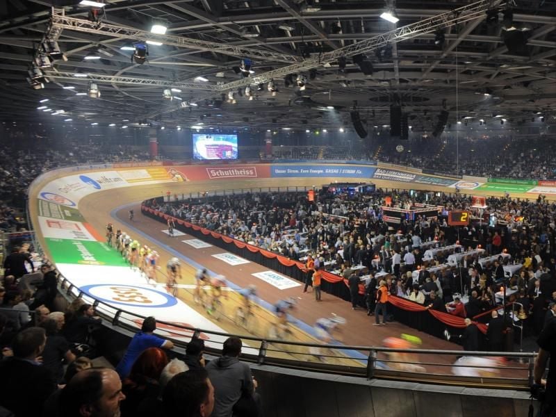 Im Velodrom in Berlin werden 2020 die Bahnrad-Weltmeisterschaften ausgetragen. Foto: Britta Pedersen