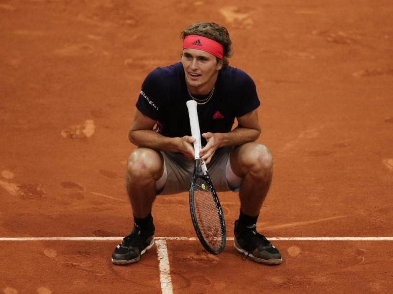 Alexander Zverev spielt derzeit nicht sein bestes Tennis. Foto: Bernat Armangue/AP