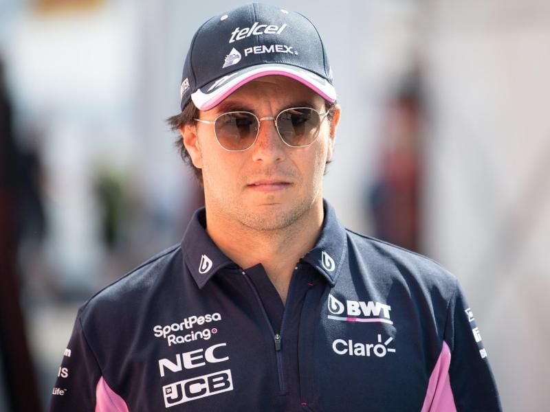 Sergio Perez bleibt bei Racing Point. Foto: Sebastian Gollnow