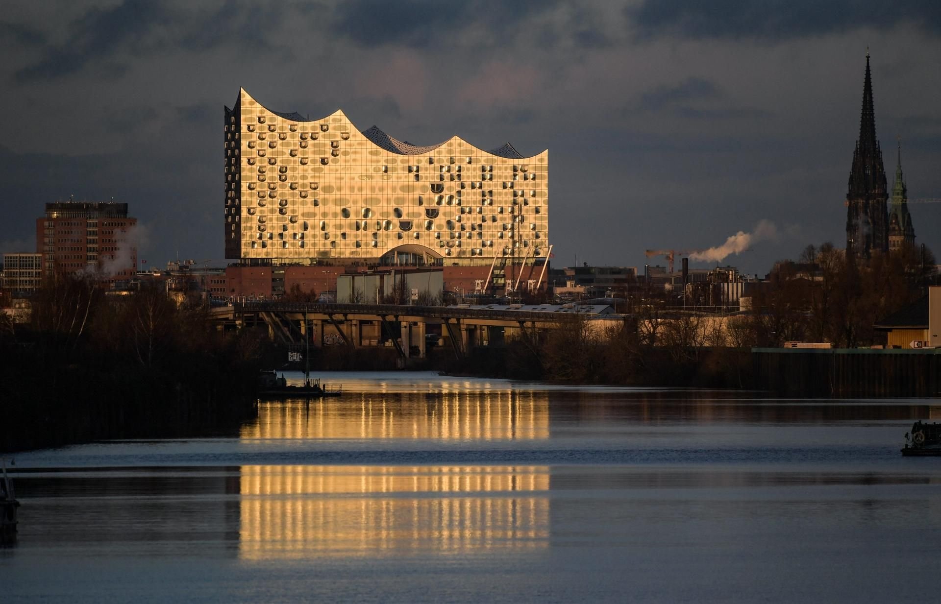 Die Elbphilharmonie in Hamburg