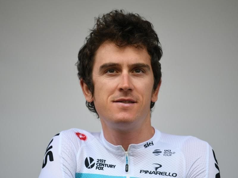 Muss die Tour de Suisse 2019 nach einem Sturz vorzeitig beenden: Geraint Thomas. Foto: Ina Fassbender