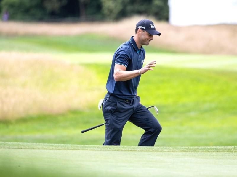 Martin Kaymer hat mit 153 Schlägen klar den Cut verpasst. Foto: Marcel Kusch