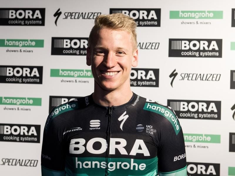 Hat einen Sieg bei der ersten Etappe der Dauphiné-Rundfahrt knapp verpasst: Pascal Ackermann. Foto: Patrick Seeger