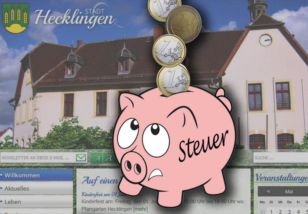 Kräftig zulangen will Hecklingens Stadtverwaltung bei den Steuern.