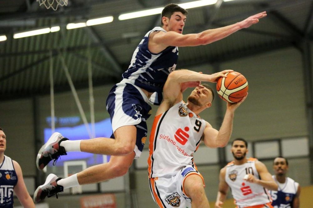 Fabian Ristau unterlag mit den Tigers gegen die Gäste aus Hannover.