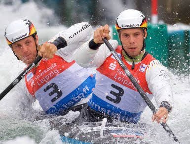 Robert Behling (vorn) und Thomas Becker starten nun Solo.