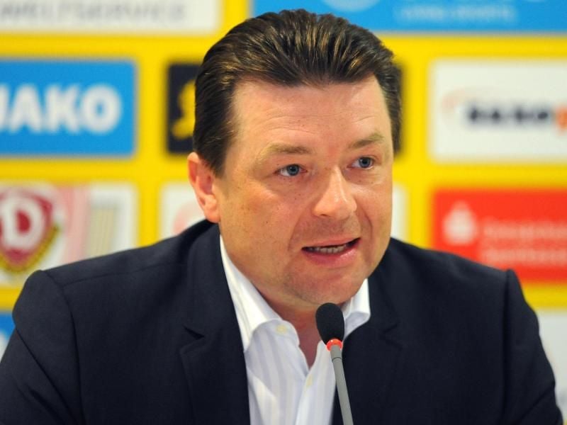 Holger Scholze wurde offiziell zum neuen Präsidenten von Dynamo Dresden gewählt. Foto: Thomas Eisenhuth