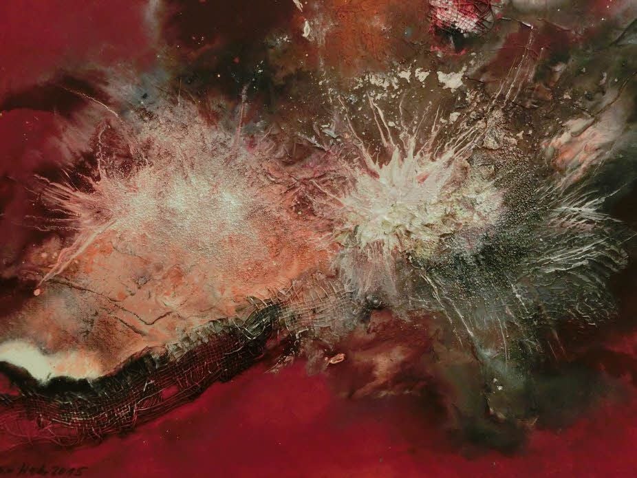 Dieses Bild lässt an Lava denken.