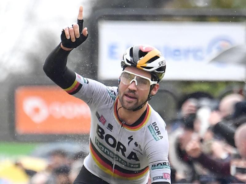 Maximilian Schachmann wird bei der Straßenrad-WM in Imola an Start sein. Foto: Alain Jocard/AFP/dpa
