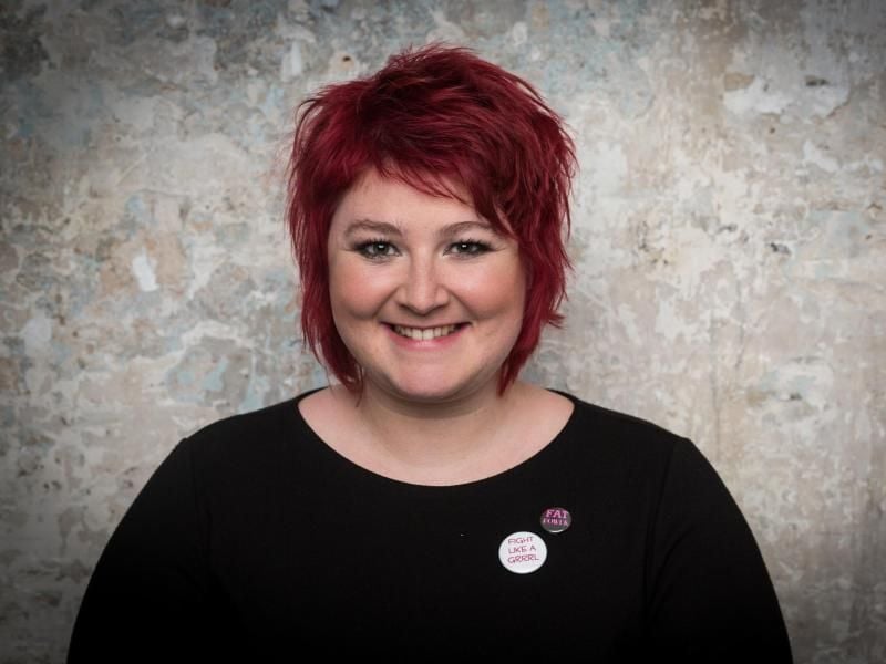 Die Autorin Magda Albrecht hat sich dem Phänomen des Body Shaming angenommen. Foto: Hans Scherhaufer/Magda Albrecht