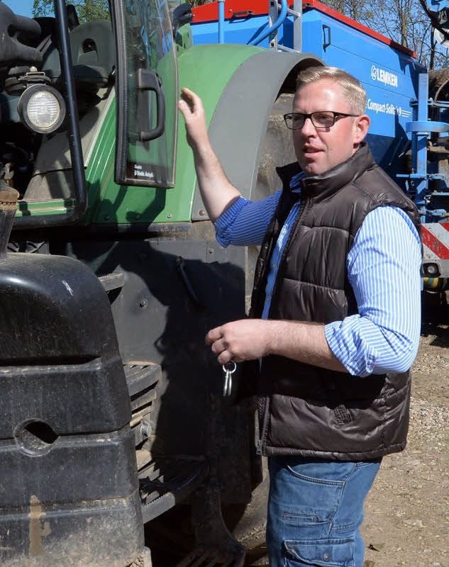 Landwirt und jetzt CDU-Chef in Hecklingen: Arthur Taentzler.