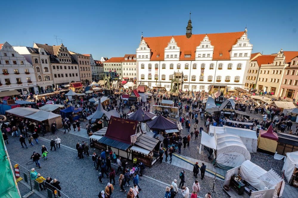 Mittelalter auf dem Marktplatz