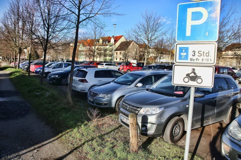 Sangerhausen: Auf dem Parkplatz „Nord“ gilt die jetzige Regelung weiter.