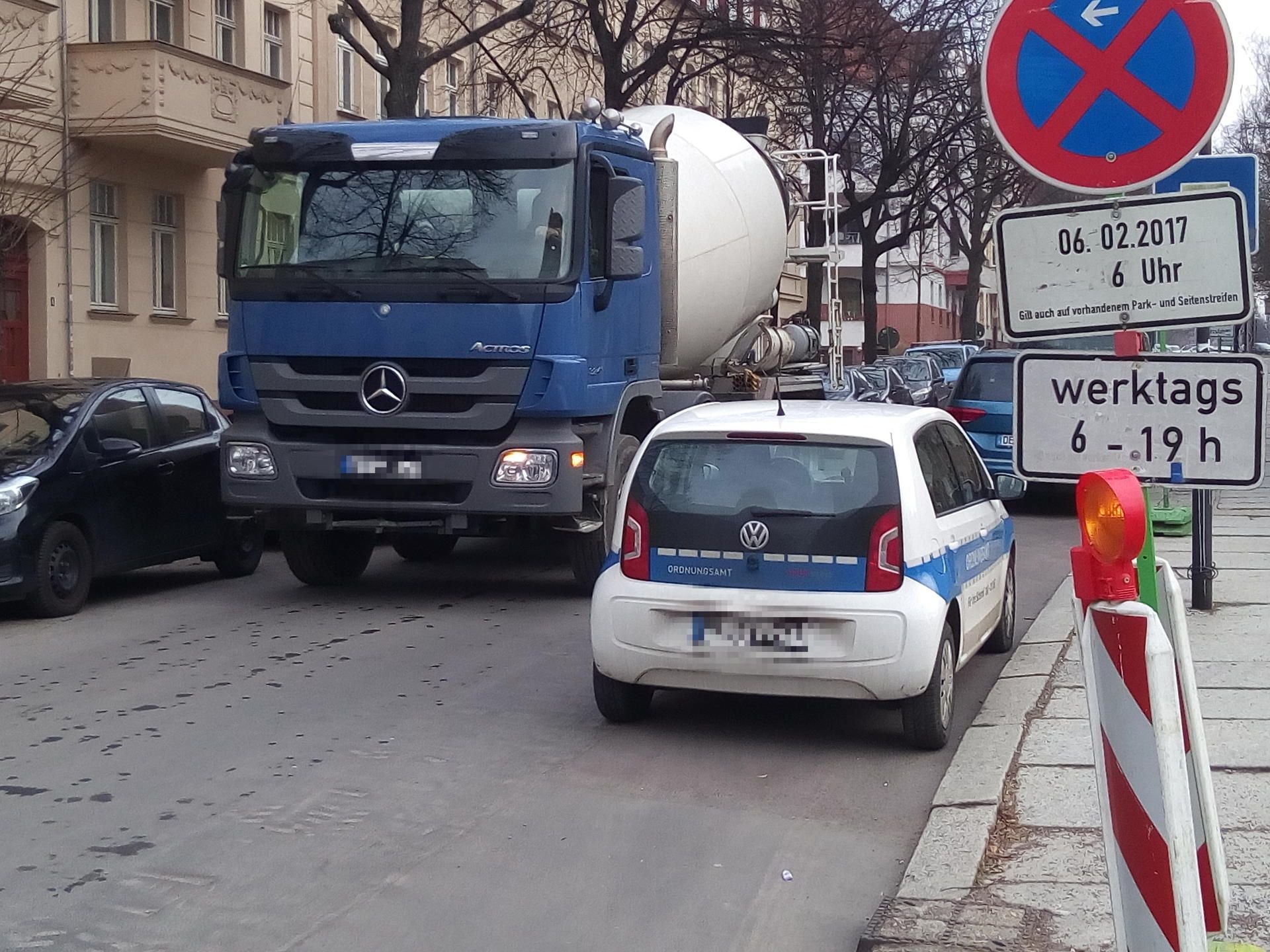 In der Wielandstraße geht es eng zu
