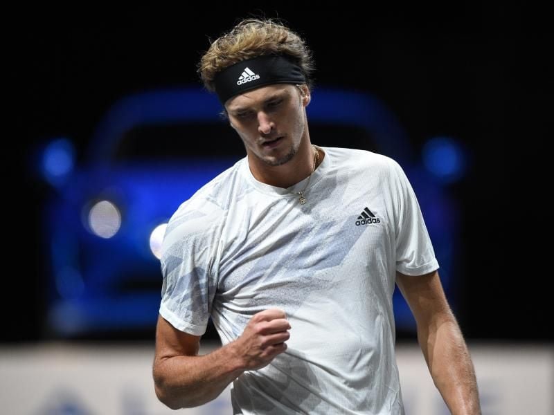 Steht in Köln im Viertelfinale: Alexander Zverev. Foto: Jonas Güttler/dpa