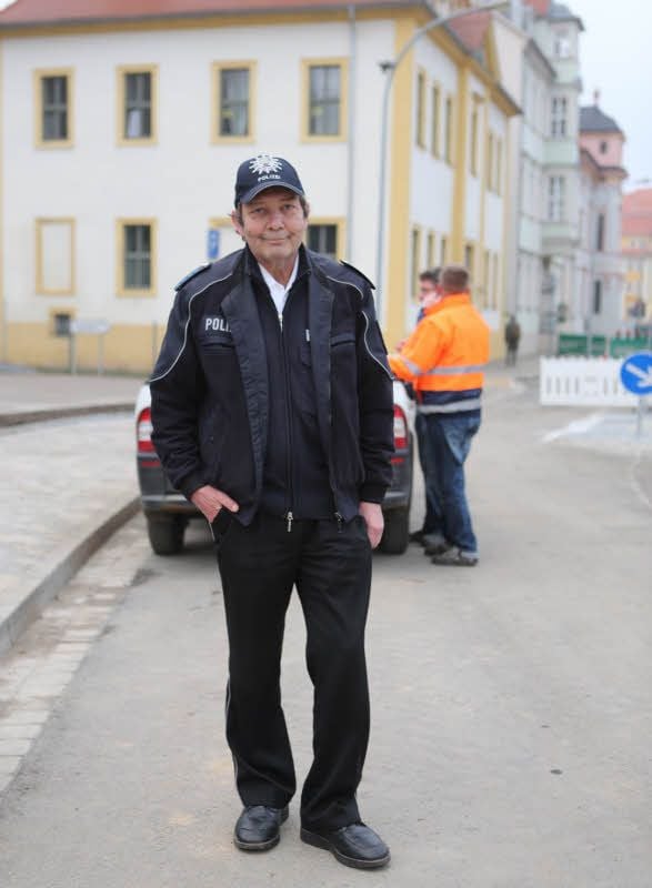Bei der Straßenabnahme an der Weißenfelser Promenade Ende November war Klaus Krause dabei.