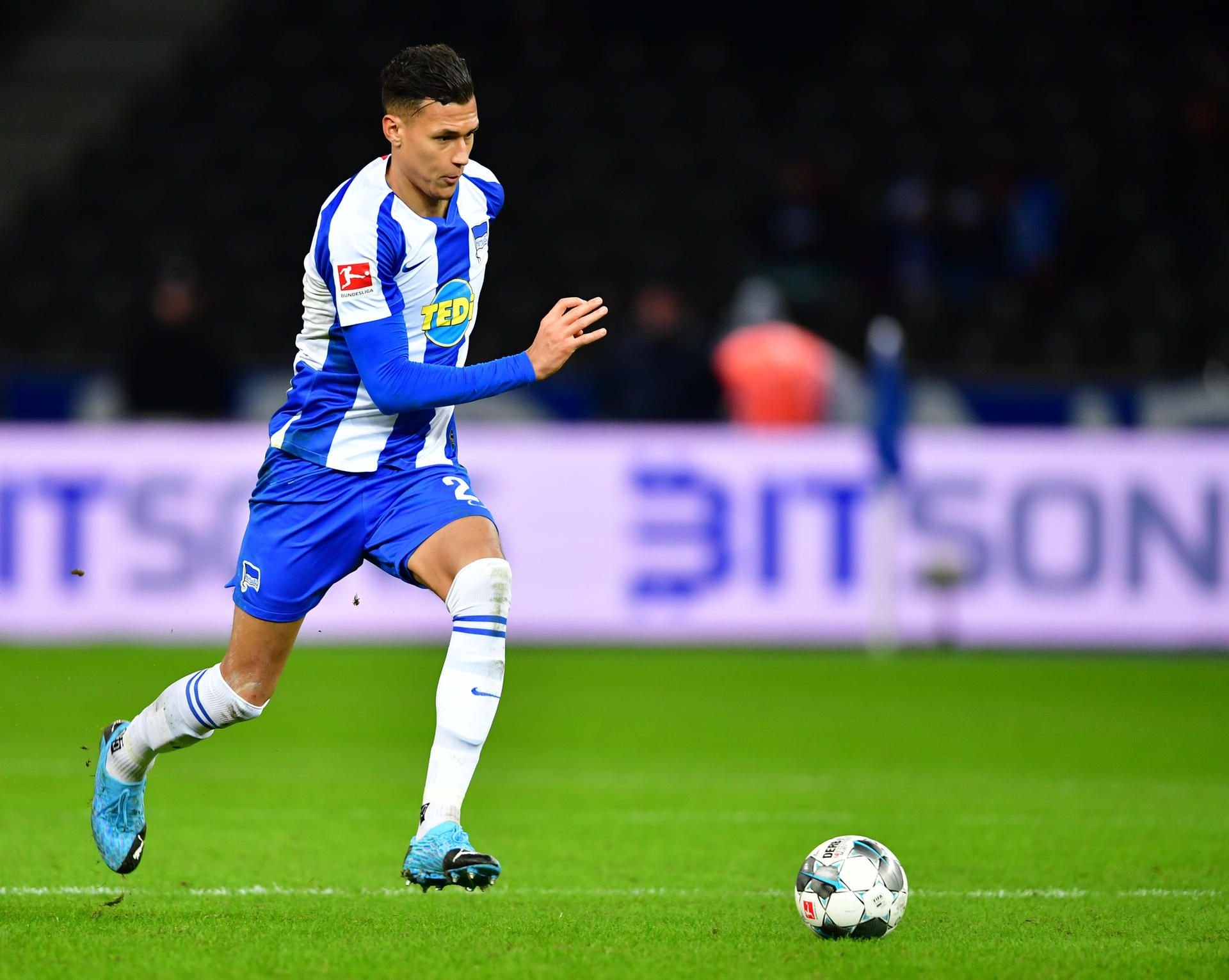 Davie Selke im Trikot von Hertha BSC
