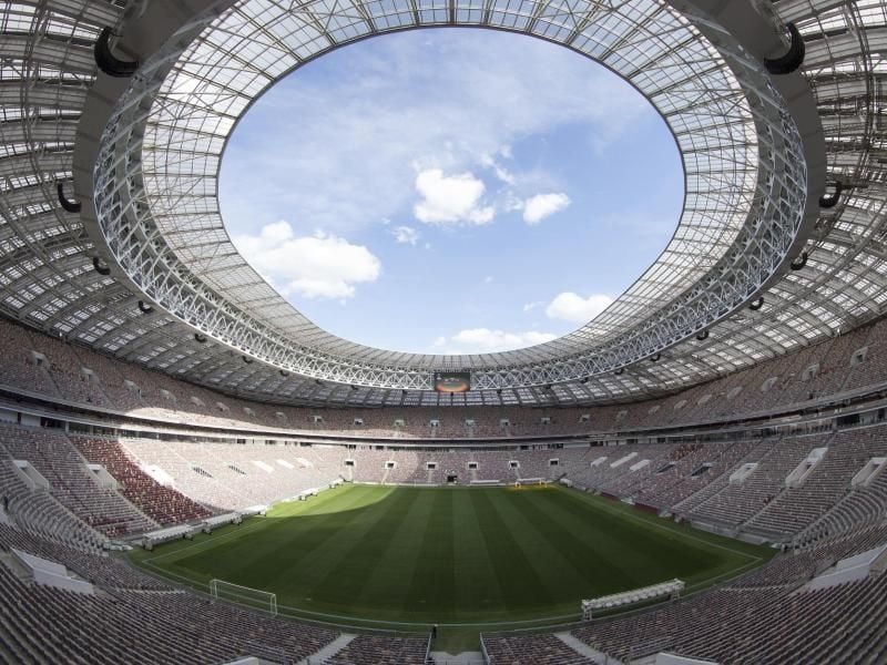 Das Luschniki soll die Heimstätte der russischen Nationalmannschaft werden. Foto: Denis Tyrin/AP