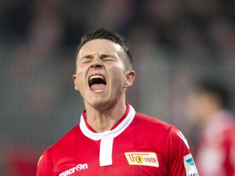 Mittelfeldspieler Christopher Quiring wechselt von Union Berlin in die dritte Liga. Foto: Annegret Hilse