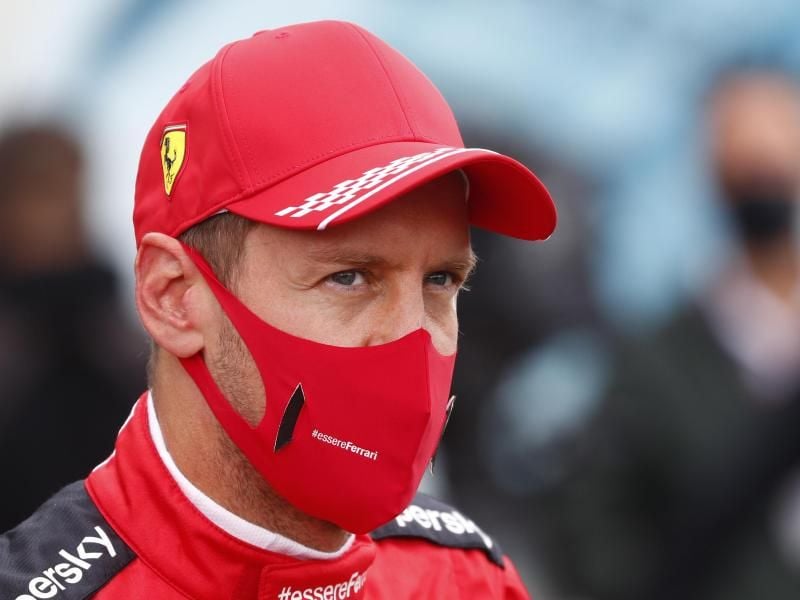 Will das Kapitel Ferrari würdig zu Ende bringen: Sebastian Vettel. Foto: Francois Lenoir/POOL REUTERS/AP/dpa