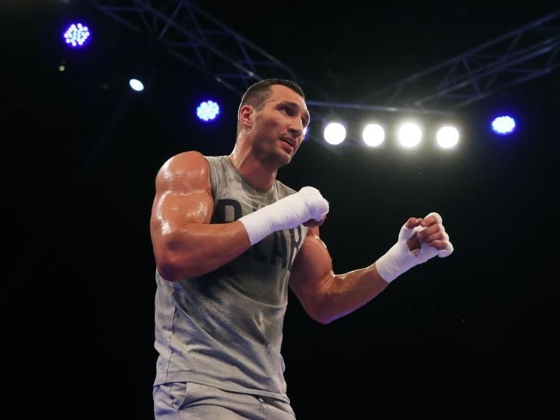 Wladimir Klitschko: „Ich will das, was Joshua hat – den Titel.” Foto: Nick Potts