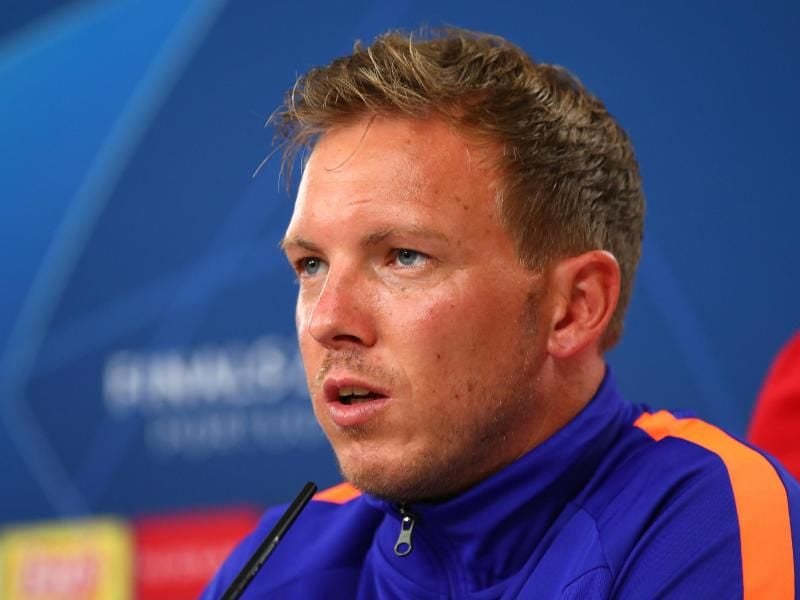 Will im Taktik-Duell seinen Kollegen Thomas Tuchel und Paris Saint-Germain mit dem RB Leipzig ausstechen: Julian Nagelsmann. Foto: -/Getty Images via UEFA/dpa