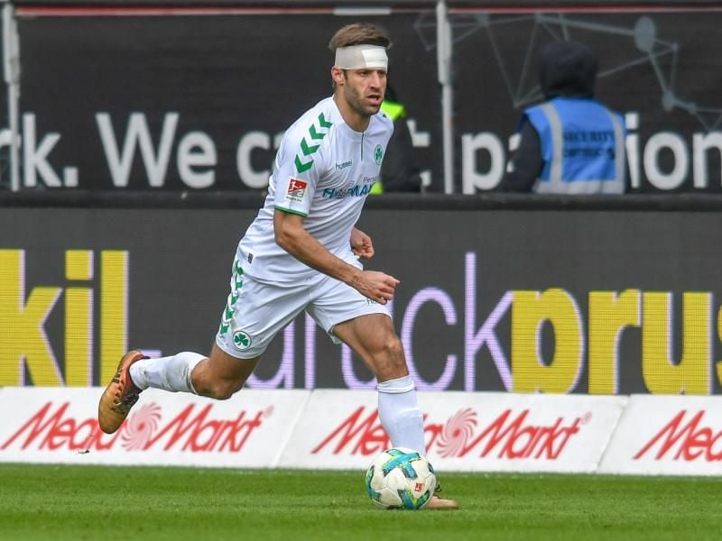 Ist weiter für Zweitligist Greuther Fürth am Ball: Marco Caligiuri. Foto: Armin Weigel