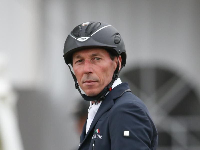 Springreiter Hans-Dieter Dreher hat beim Weltcup-Springturnier in Oslo den sechsten Platz erreicht. Foto: Friso Gentsch