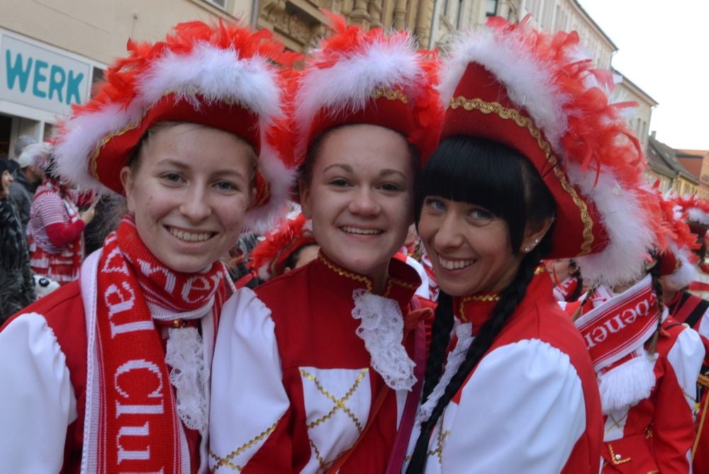 So feierten die Jecken in der Region Karneval und Fasching