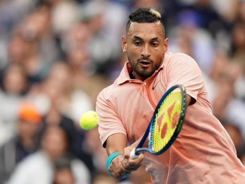 Verzichtet auf einen Start bei den US Open: Nick Kyrgios. Foto: Michael Dodge/AAP/dpa