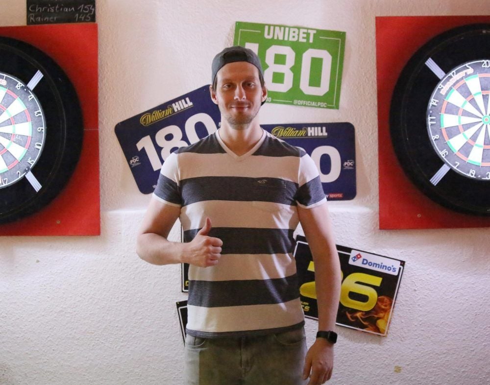Florian Hempel hat zuletzt in der Dessauer Darts Lounge gespielt.