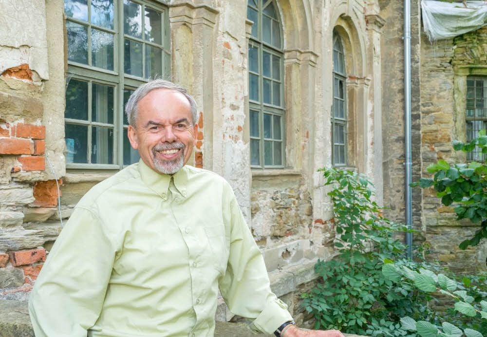 Christoph Ressel kümmert sich um das Schloss