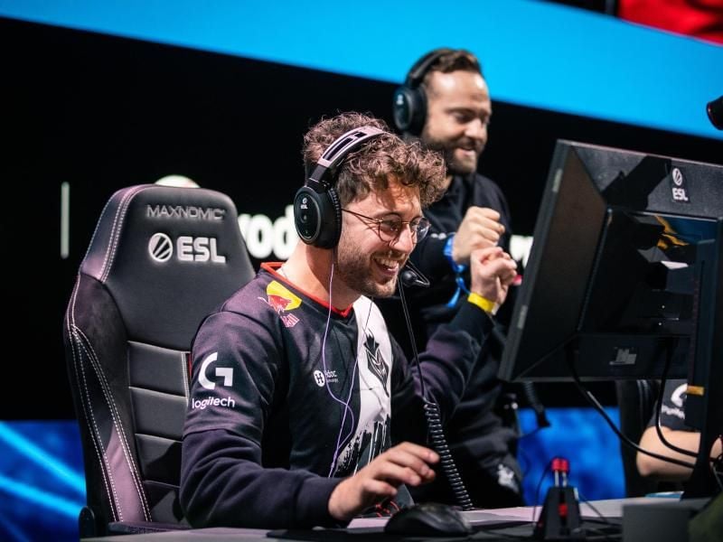 G2 Esports um Audric „JaCkz” Jug startet mit einem Erfolg nach der Sommerpause. Foto: Adela Sznajder/ESL/dpa